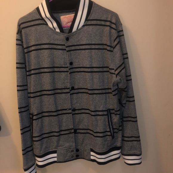 Striped Light Jacket Varsity type - Picture 2 of 5